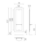 MI:050-01-LYON GLASS STYLING MIRROR-1