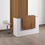 RD:038-MILLENNIUM WOOD RECEPTION DESK-2
